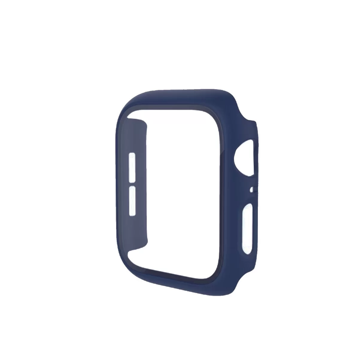 Newface Apple Watch 40mm Camlı Kasa Ekran Koruyucu - Mavi