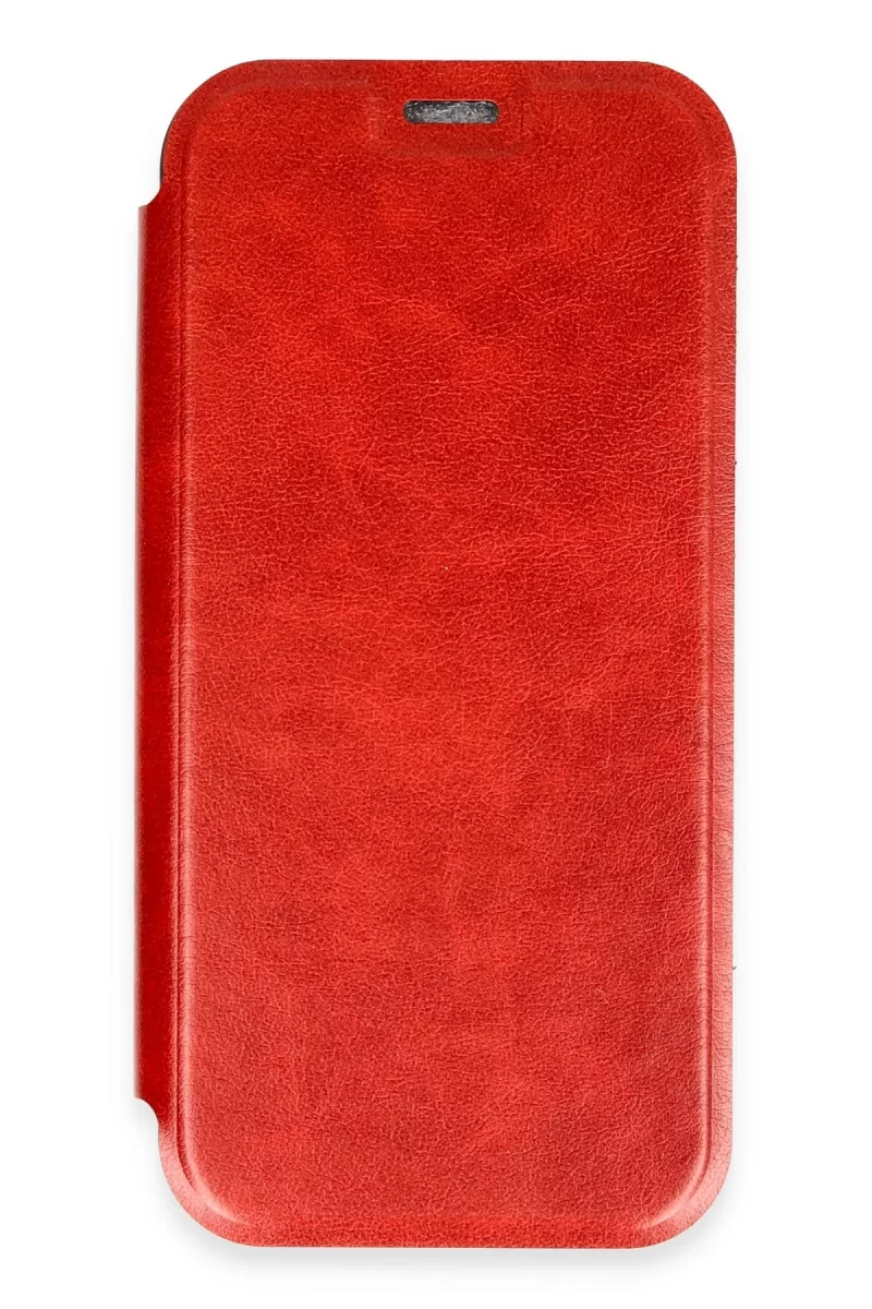Newface Apple iPhone 16 Pro Max Kılıf Flip Cover - Kırmızı