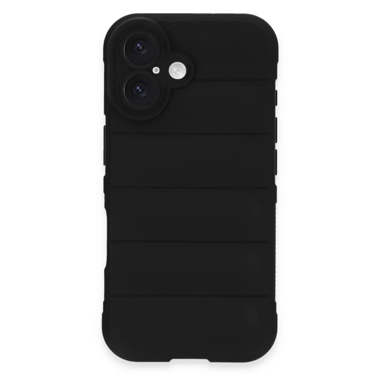 Newface Apple iPhone 16 Plus Kılıf Optimum Silikon - Siyah
