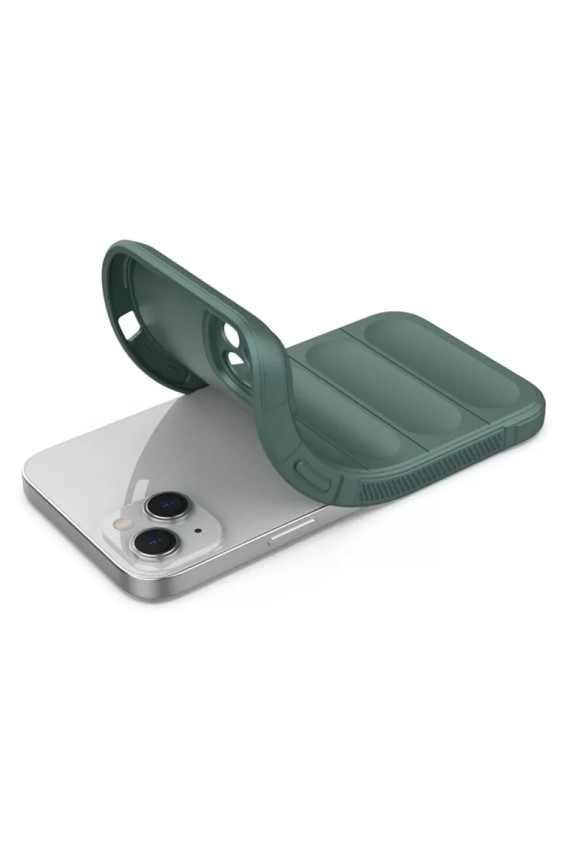 Newface Apple iPhone 16 Plus Kılıf Optimum Silikon - Koyu Yeşil