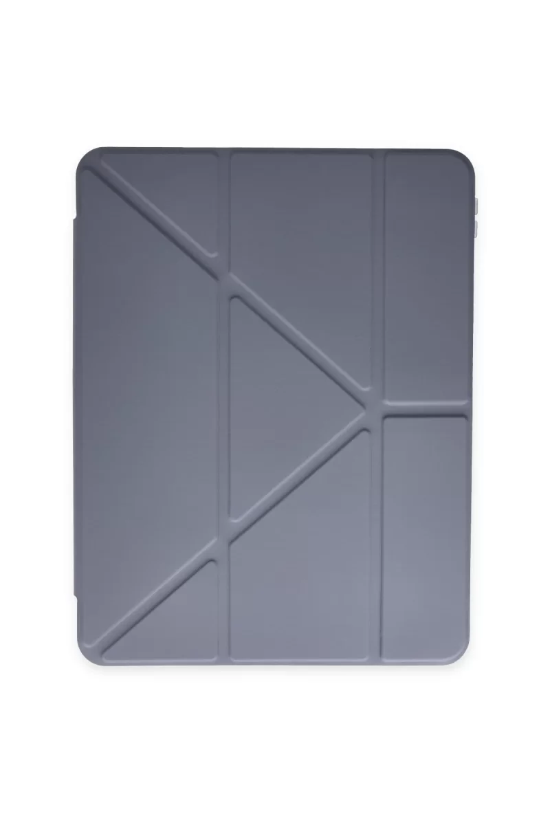 Newface Apple iPad Pro 11 (2024) Kılıf Kalemlikli Mars Tablet Kılıfı - Lavender