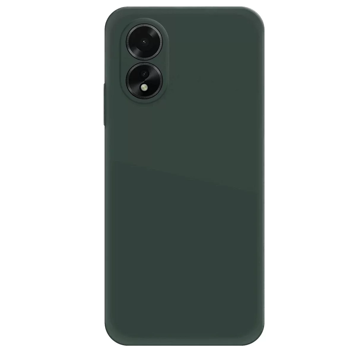 Newface Oppo A38 Kılıf First Silikon - Koyu Yeşil