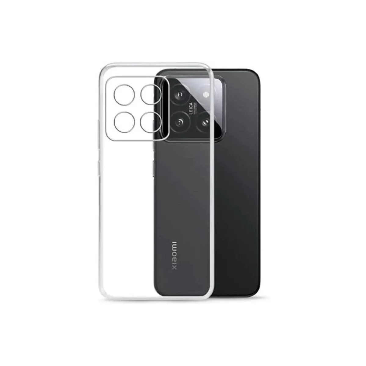 Newface Xiaomi Mi 15 Kılıf Lüx Şeffaf Silikon