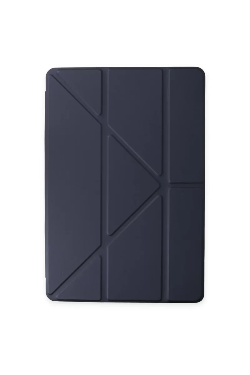 Newface Apple iPad Pro 11 (2024) Kılıf Kalemlikli Mars Tablet Kılıfı - Lacivert