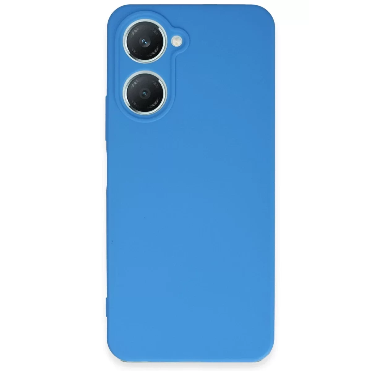 Newface Vivo Y18 Kılıf First Silikon - Mavi