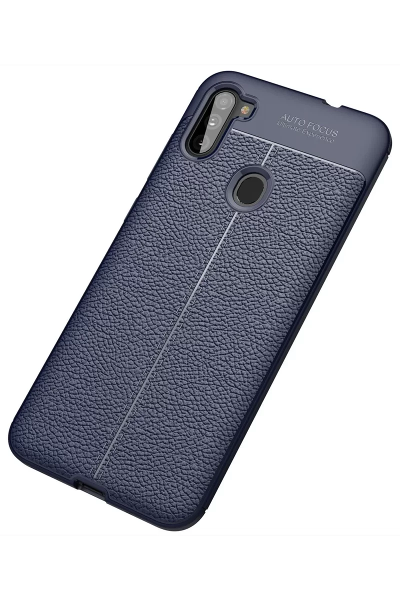 Newface Samsung Galaxy A11 Kılıf Auto Focus Kapak - Lacivert