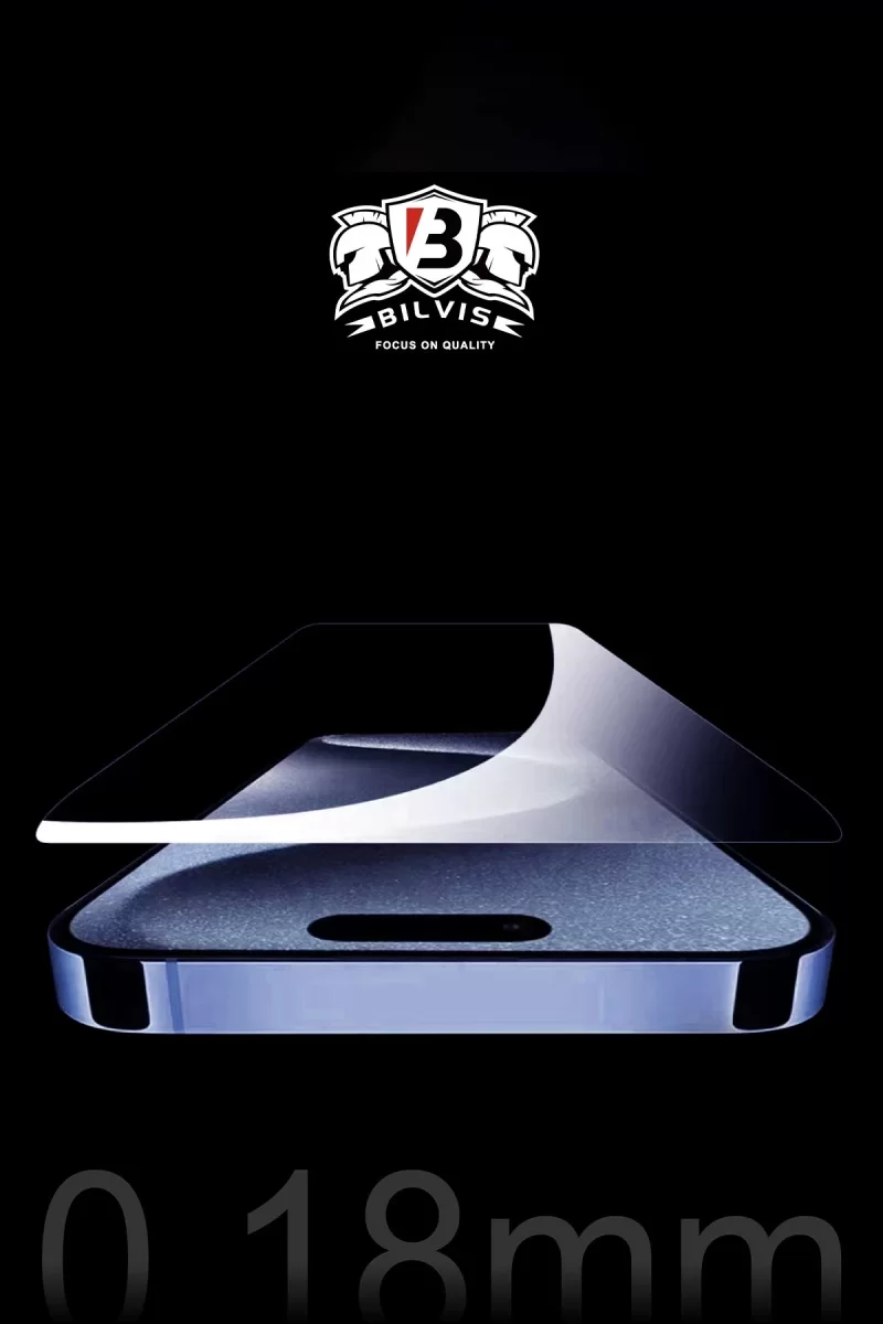 Newface Apple iPhone 16 Pro Bilvis 0.18mm Plus Cam Ekran Koruyucu