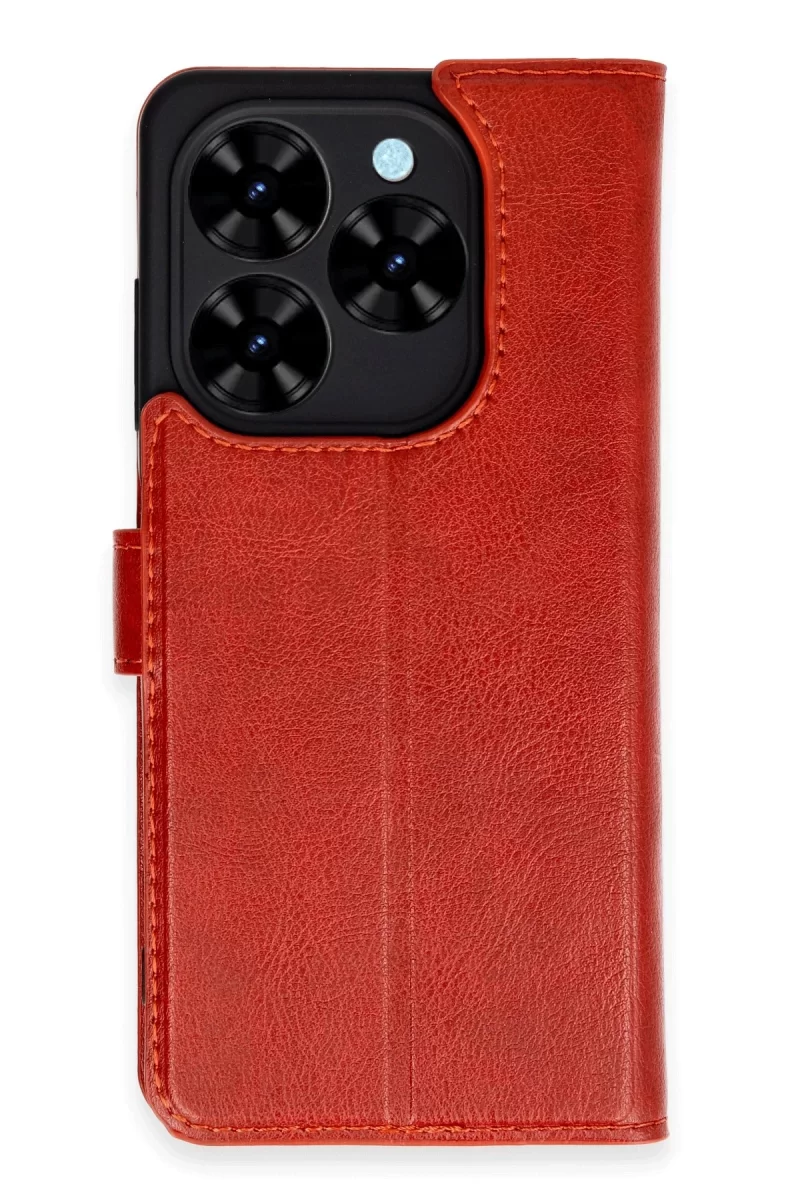Newface Tecno Spark Go 2024 Kılıf Trend S Plus Kapaklı Kılıf - Kırmızı