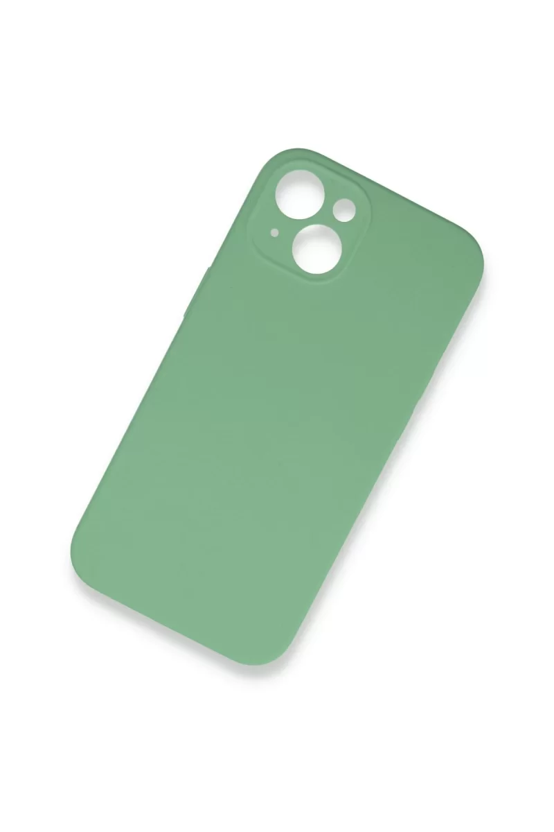 Newface Apple iPhone 13 Mini Kılıf Lansman Legant Silikon - Yeşil