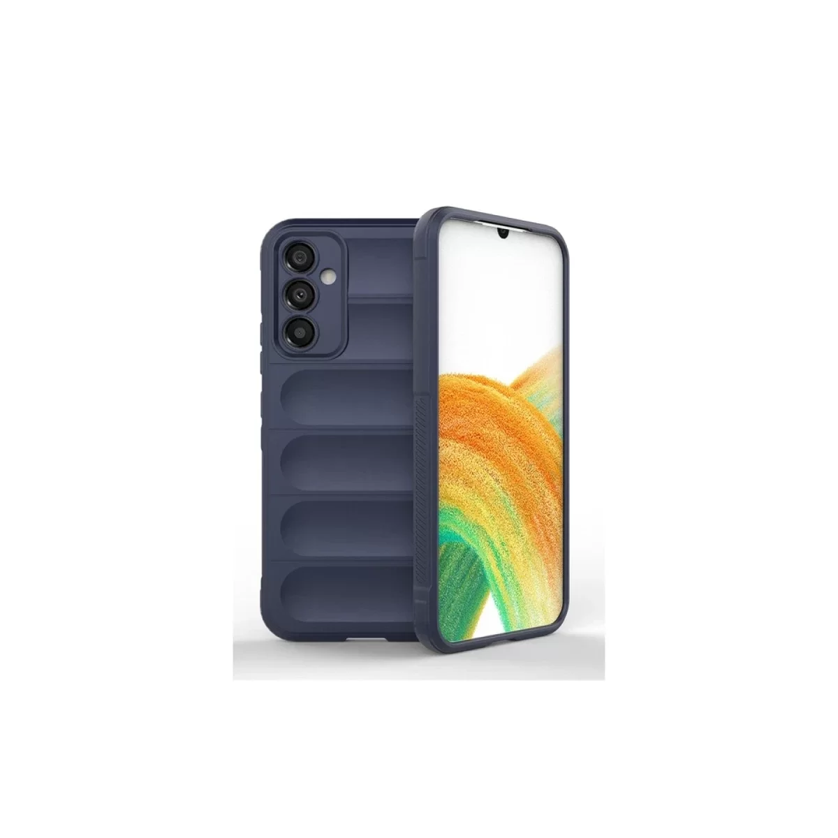 Newface Samsung Galaxy A16 5G Kılıf Optimum Silikon - Lacivert