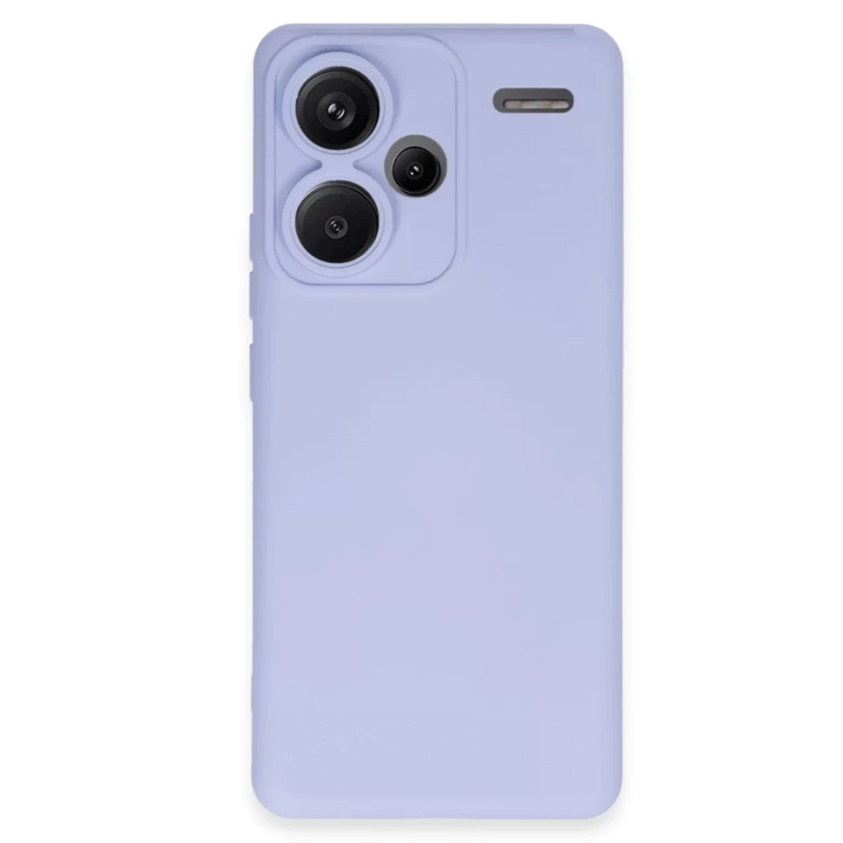 Newface Xiaomi Redmi Note 13 Pro Plus Kılıf Nano içi Kadife Silikon - Lila