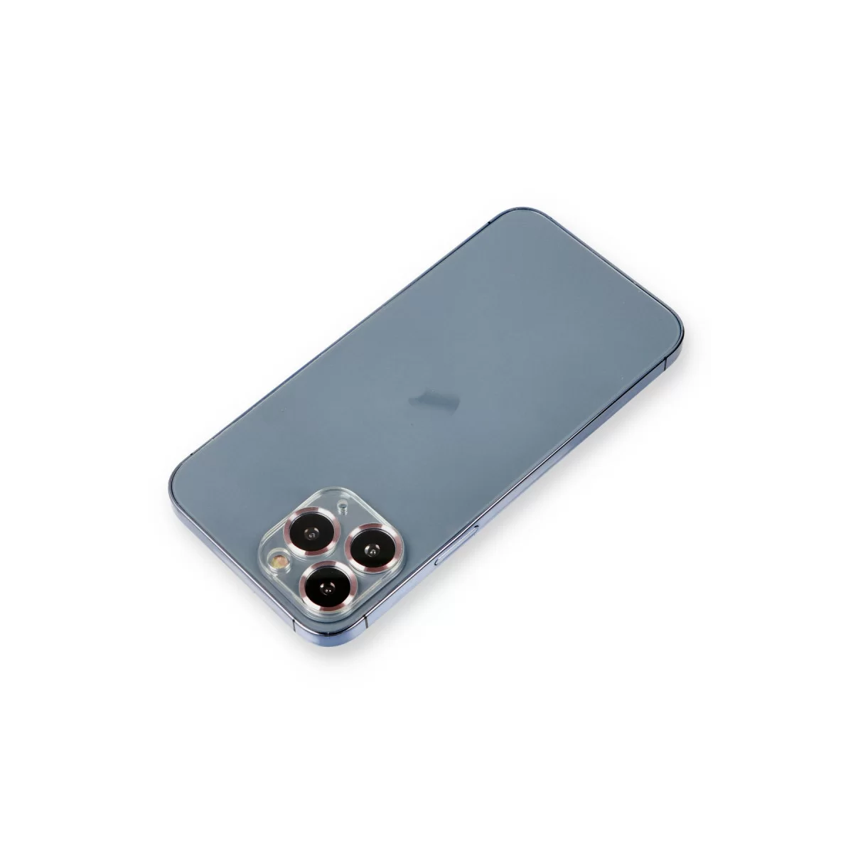 Newface Apple iPhone 11 Pro Max Metal Kamera Lens Koruma Cam - Mor
