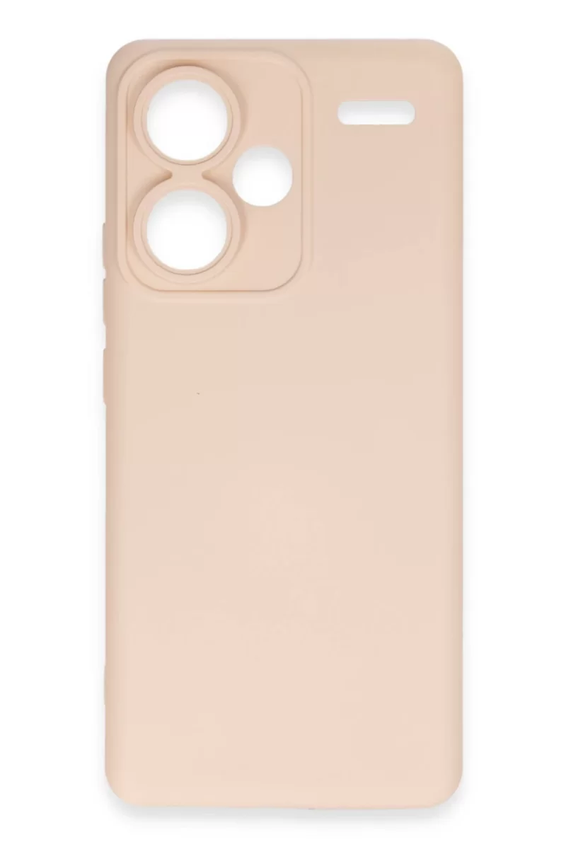 Newface Xiaomi Redmi Note 13 Pro Plus Kılıf Nano içi Kadife Silikon - Pudra