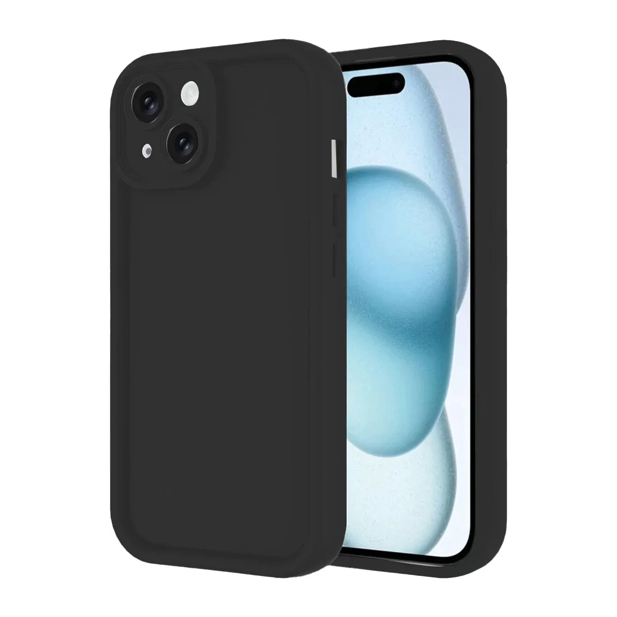 Newface Apple iPhone 14 Kılıf Viera Silikon - Siyah