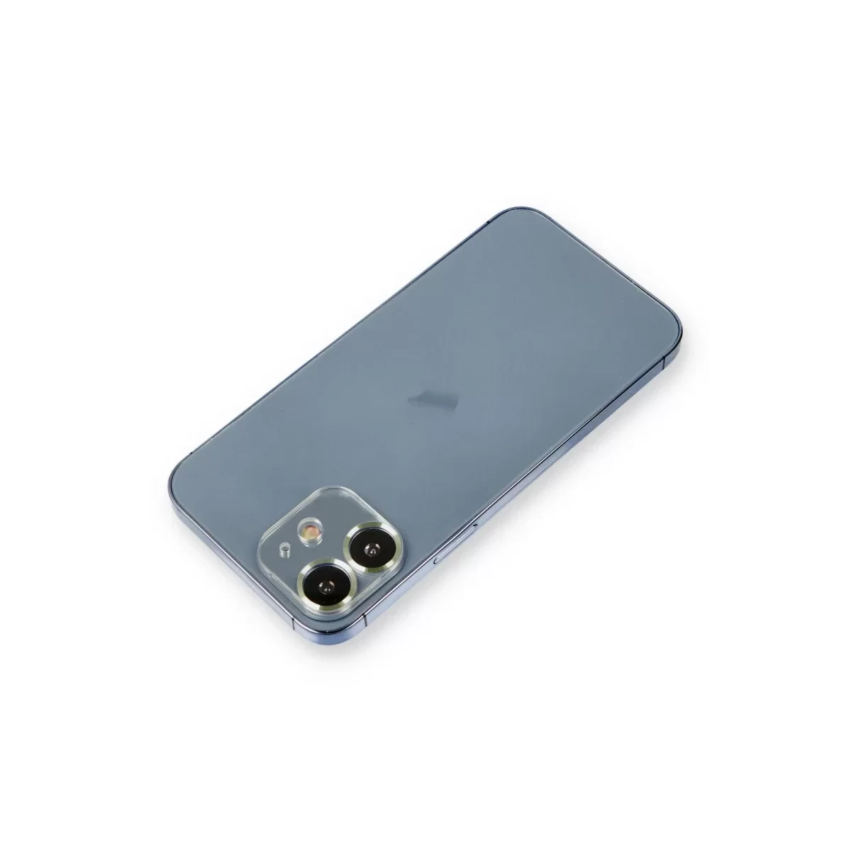 Newface Apple iPhone 12 Metal Kamera Lens Koruma Cam - Açık Yeşil