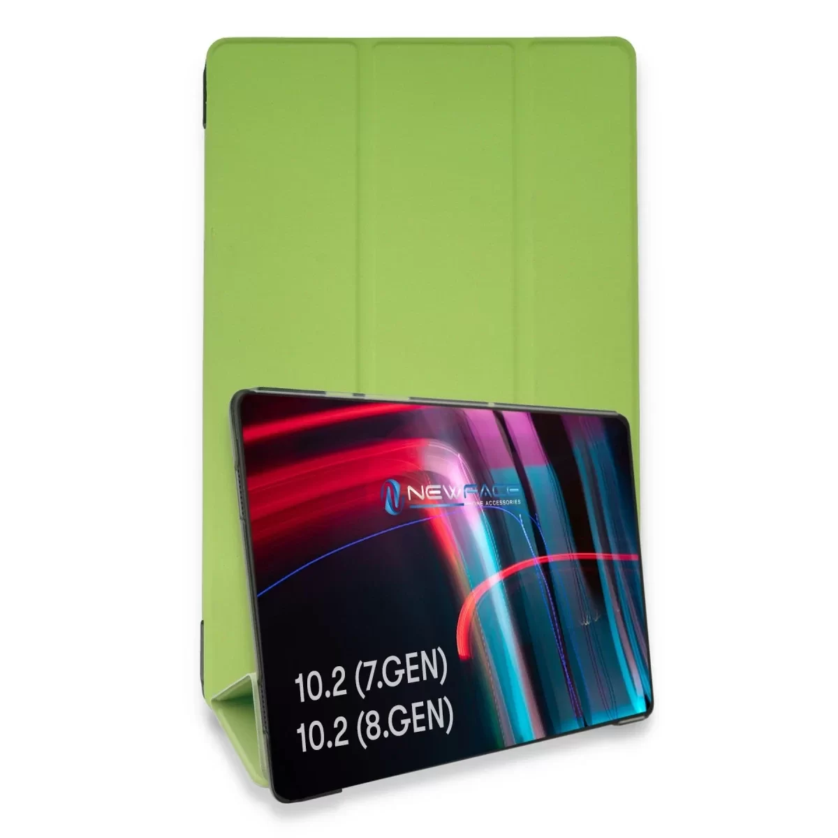 Newface Apple iPad 10.2 (7.nesil) Kılıf Tablet Smart Kılıf - Açık Yeşil