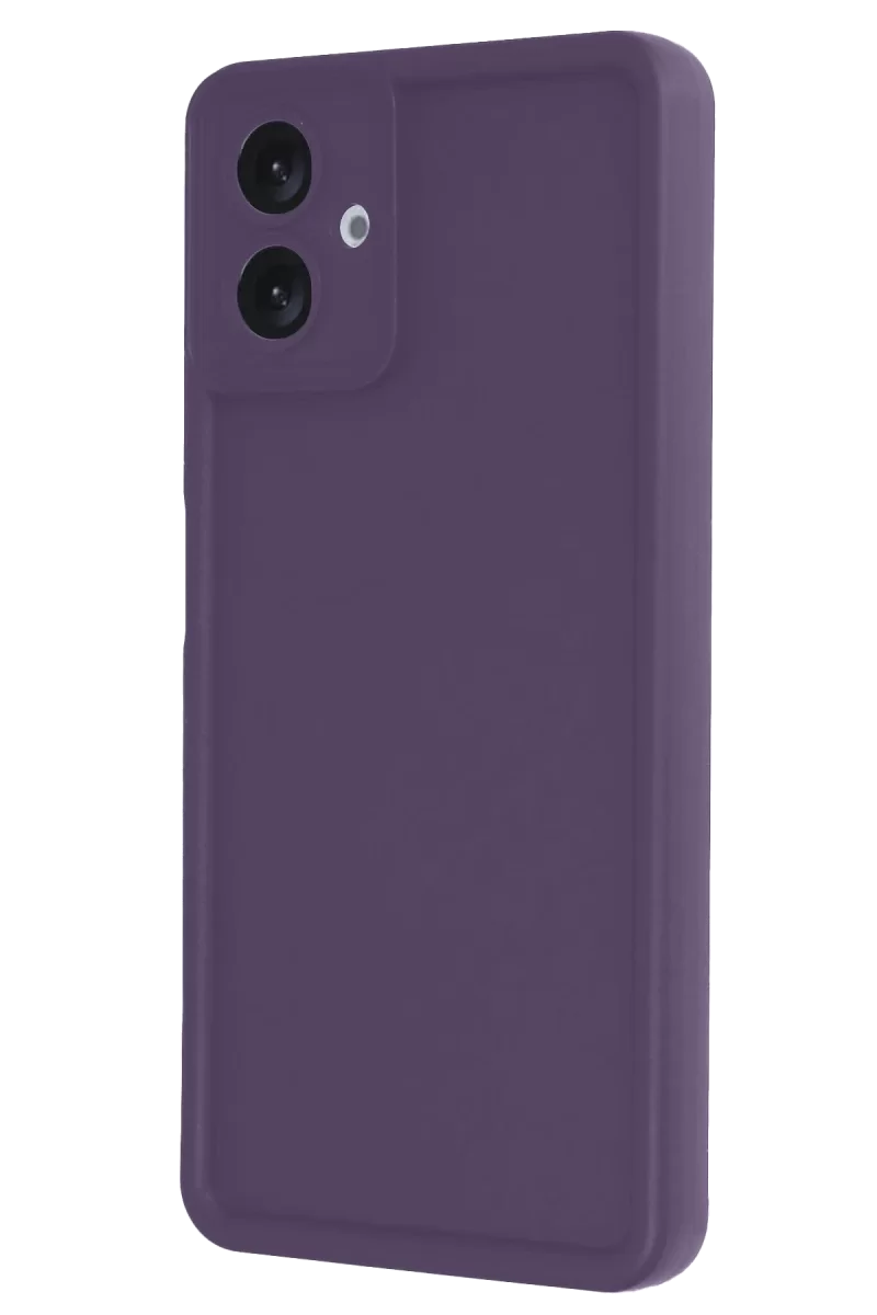 Newface Samsung Galaxy A06 Kılıf Viera Silikon - Mürdüm