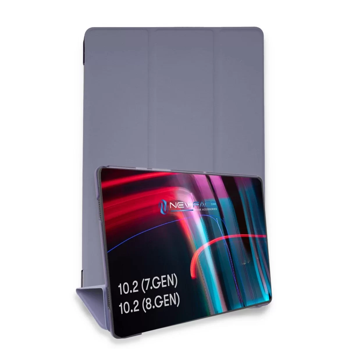 Newface Apple iPad 10.2 (7.nesil) Kılıf Tablet Smart Kılıf - Lila