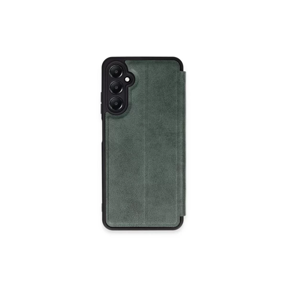 Newface Samsung Galaxy S24 FE Kılıf Flip Cover - Koyu Yeşil