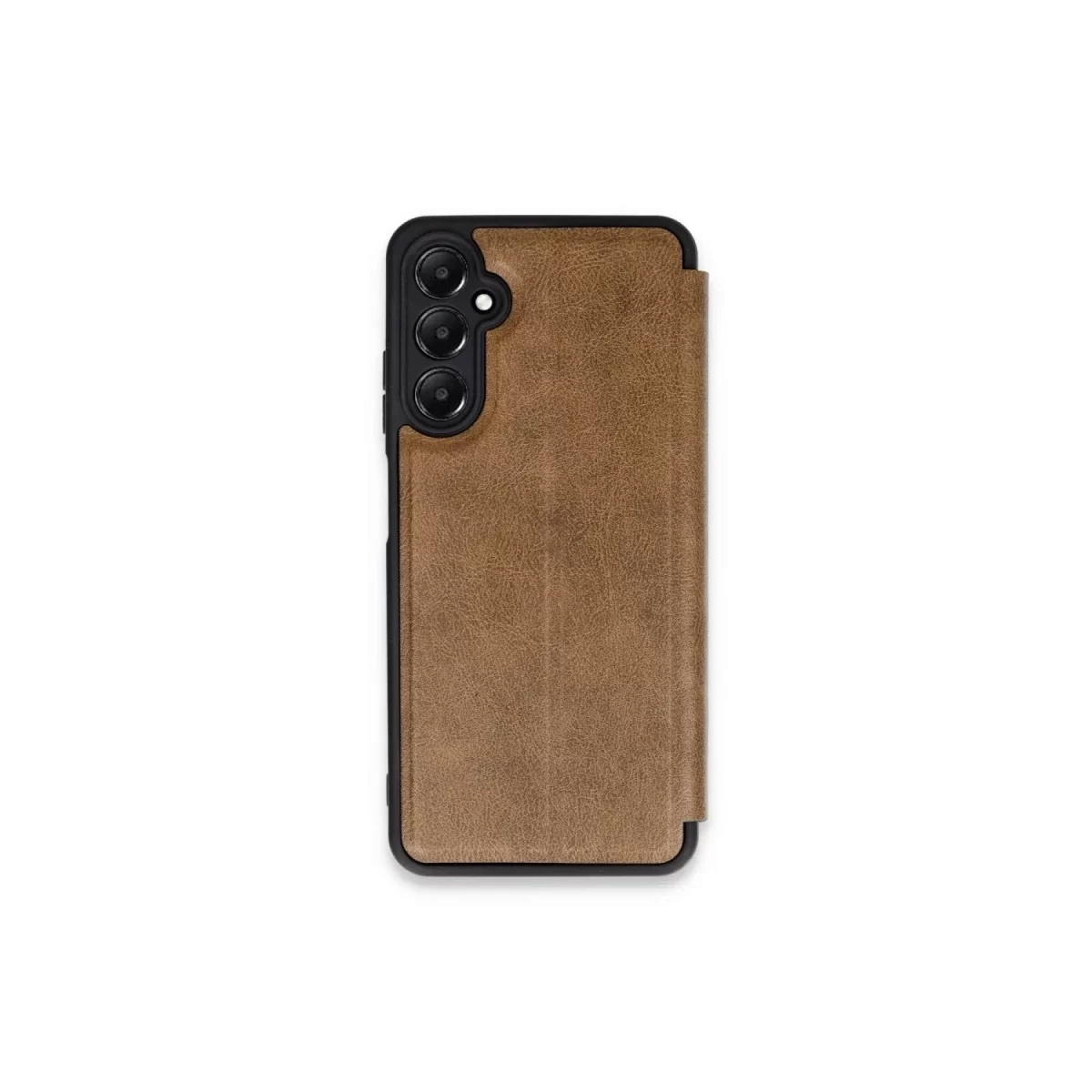 Newface Samsung Galaxy S24 FE Kılıf Flip Cover - Taba