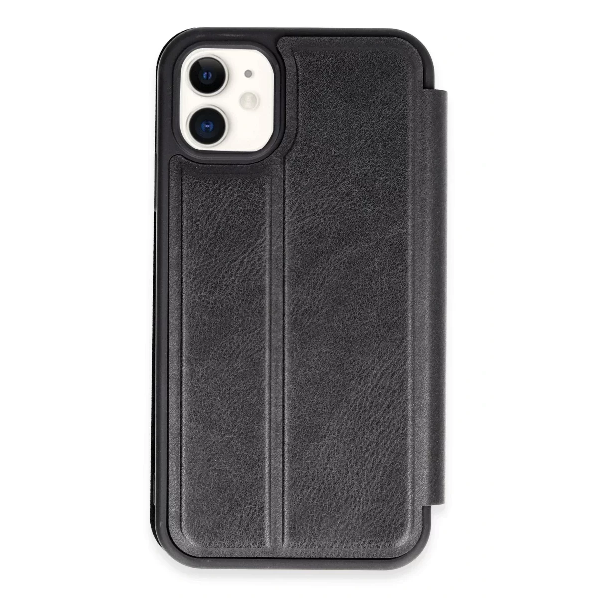 Newface Apple iPhone 11 Kılıf Flip Cover - Siyah