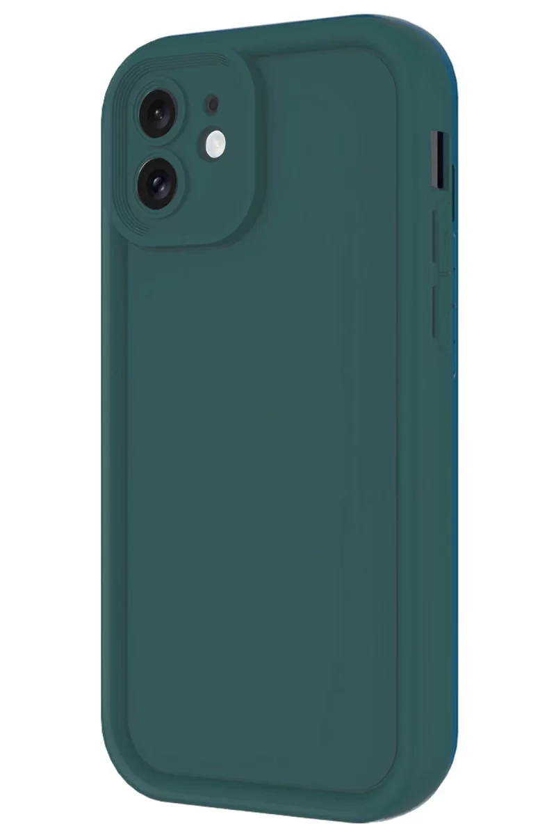 Newface Apple iPhone 11 Kılıf Viera Silikon - Koyu Yeşil