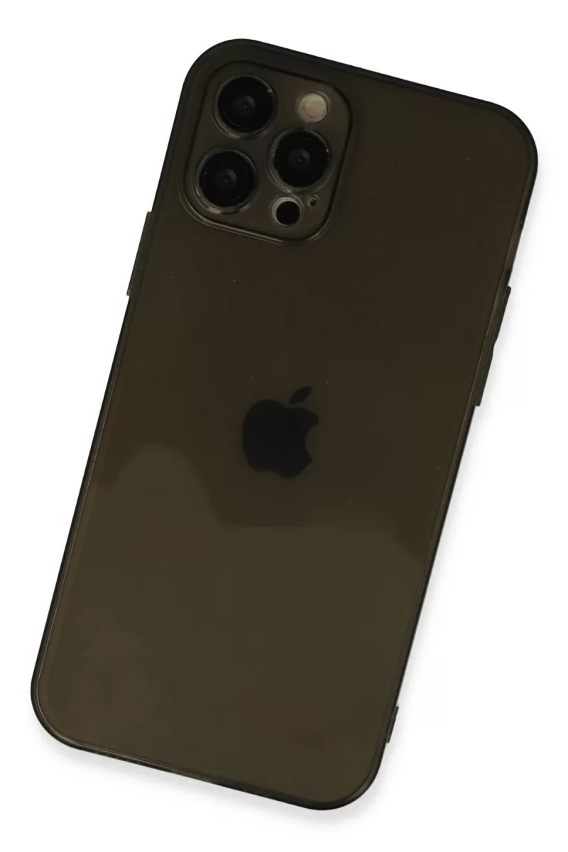 Newface Apple iPhone 12 Pro Kılıf Fly Lens Silikon - Siyah