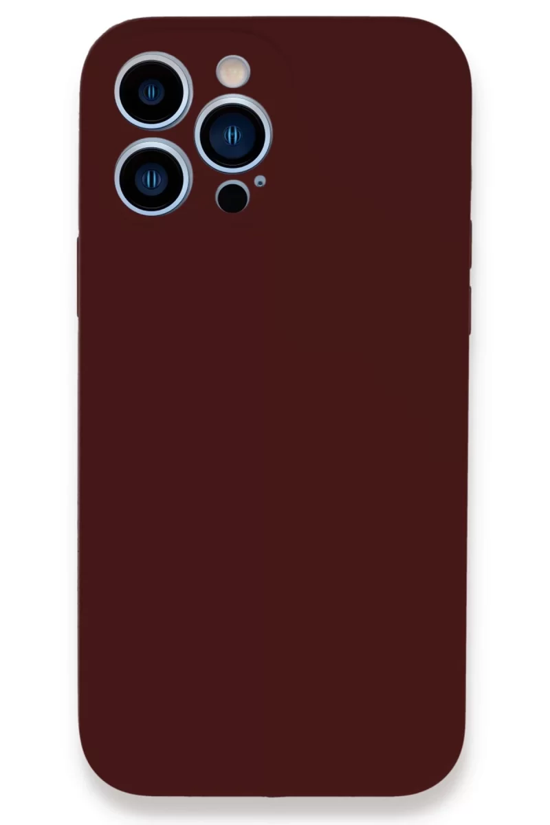 Newface Apple iPhone 13 Pro Kılıf Lansman Legant Silikon - Bordo