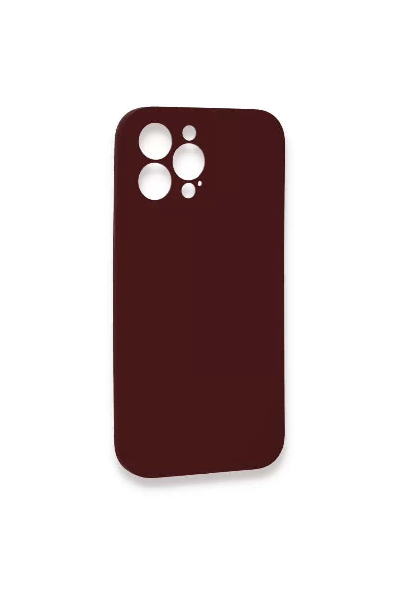 Newface Apple iPhone 13 Pro Kılıf Lansman Legant Silikon - Bordo