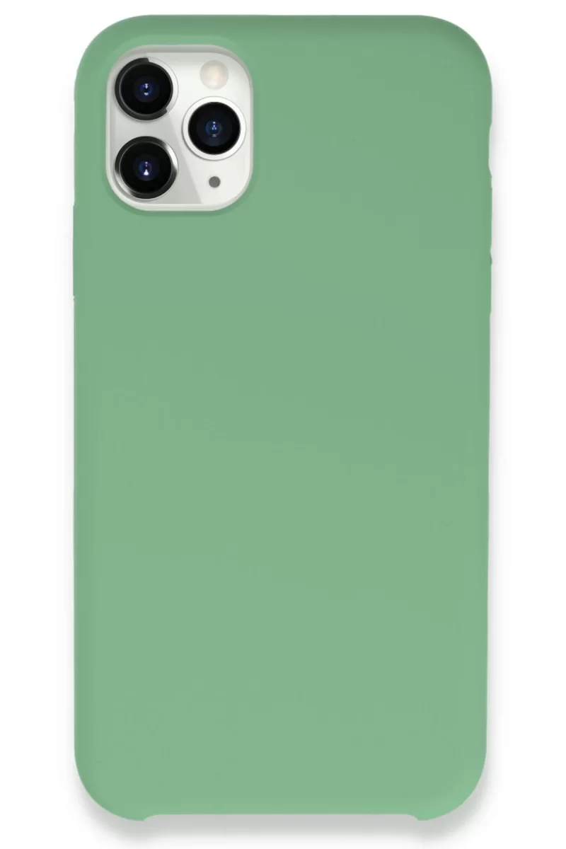 Newface Apple iPhone 11 Pro Kılıf Lansman Legant Silikon - Yeşil