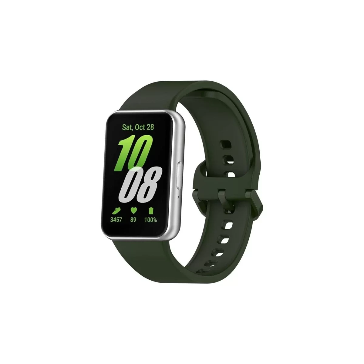Newface Samsung Galaxy Fit 3 Klasik Kordon - Haki Yeşil