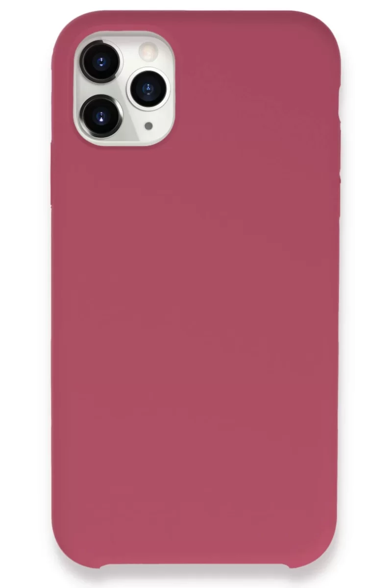 Newface Apple iPhone 11 Pro Kılıf Lansman Legant Silikon - Fuşya