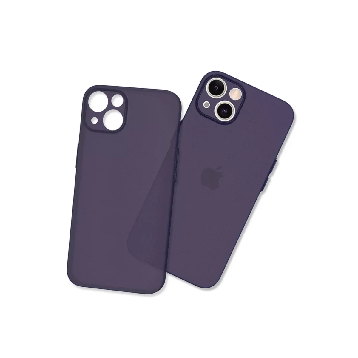 Newface Apple iPhone 13 Mini Kılıf Puma Silikon - Koyu Mor