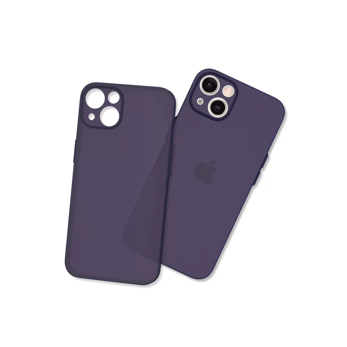 Newface Apple iPhone 13 Mini Kılıf Puma Silikon - Koyu Mor