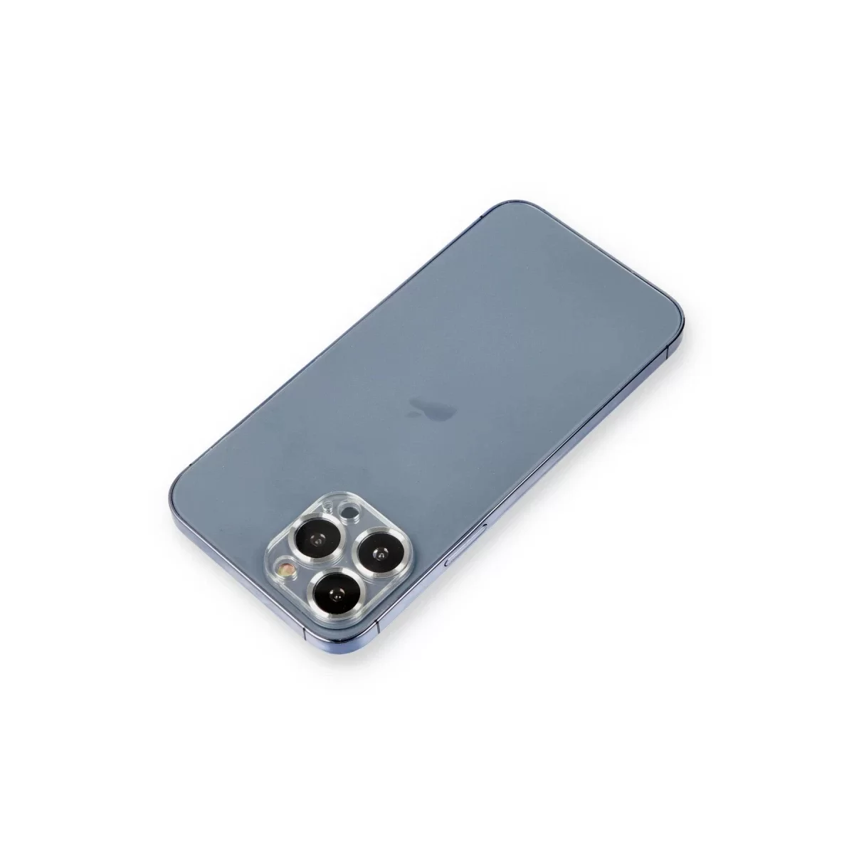 Newface Apple iPhone 12 Pro Metal Kamera Lens Koruma Cam - Gümüş