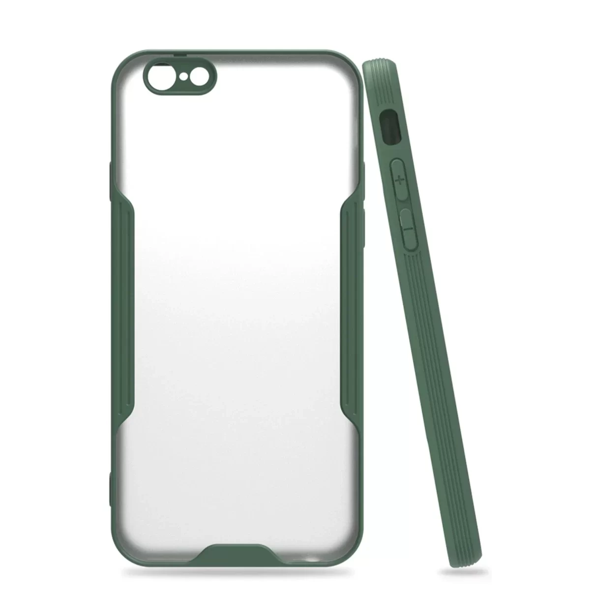 Newface Apple iPhone 6 Kılıf Platin Silikon - Yeşil