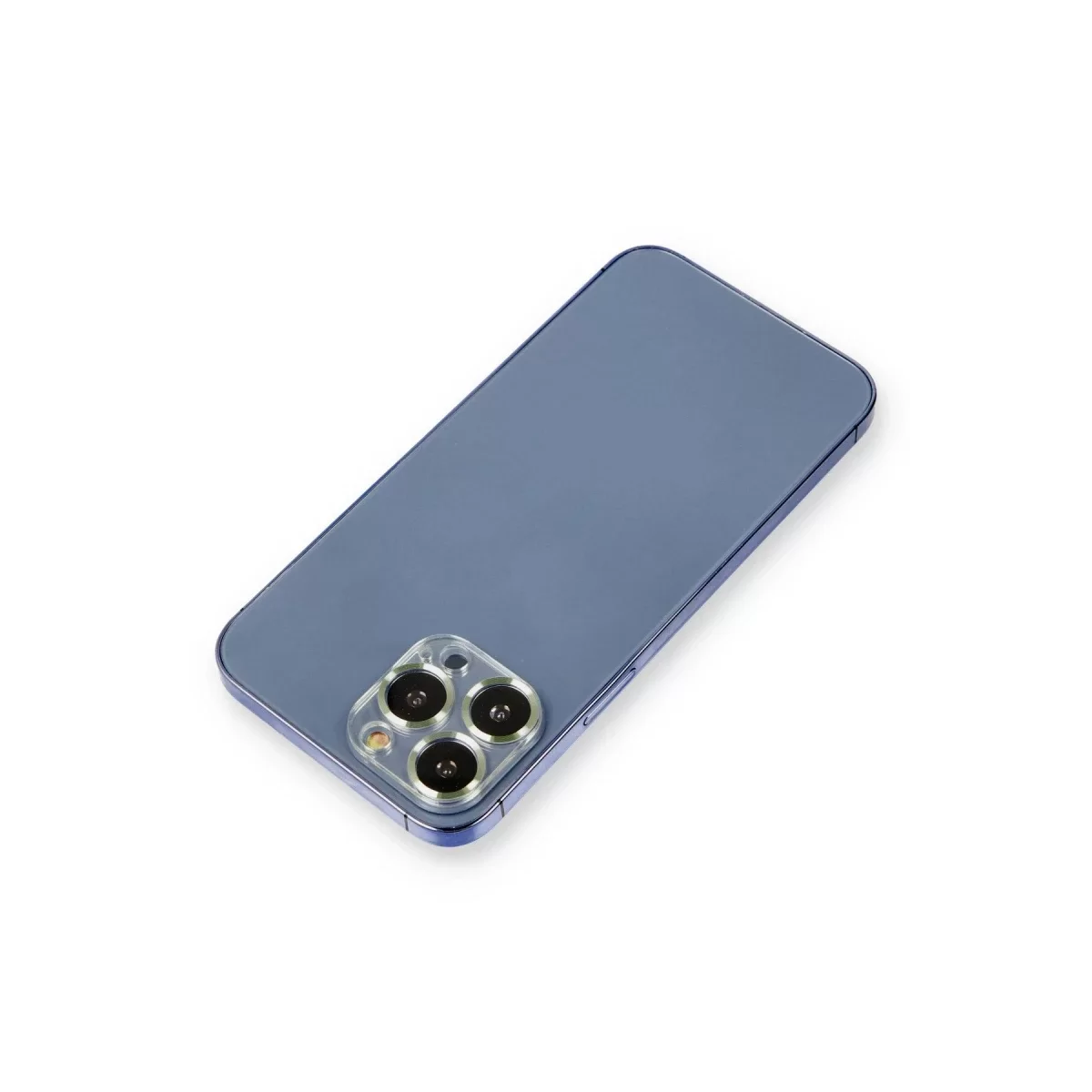 Newface Apple iPhone 12 Pro Metal Kamera Lens Koruma Cam - Açık Yeşil