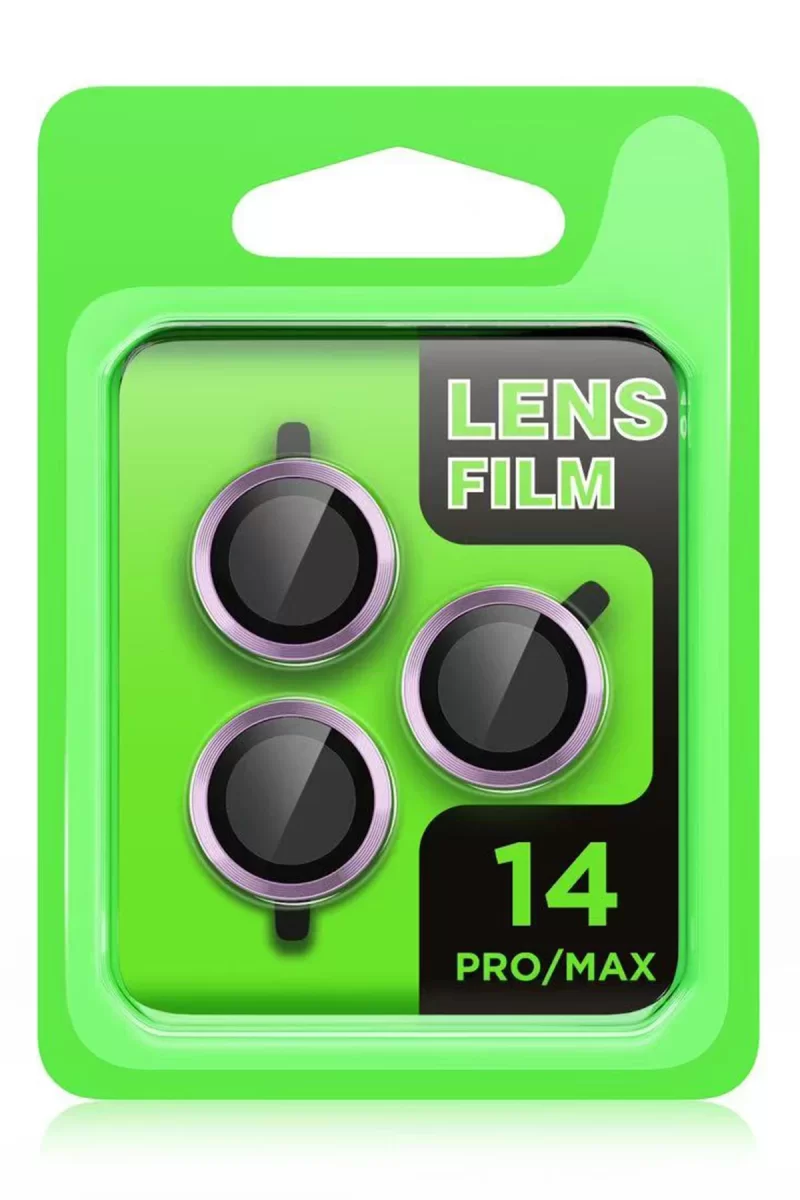 Newface Apple iPhone 14 Pro Max Raze Metal Kamera Lens - Gümüş