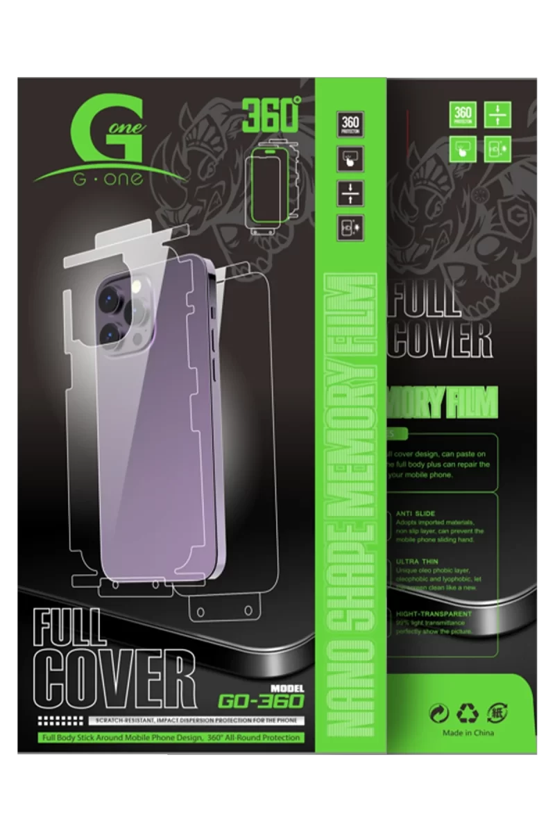 Newface Apple iPhone 16 360 Full Body Arka Koruyucu