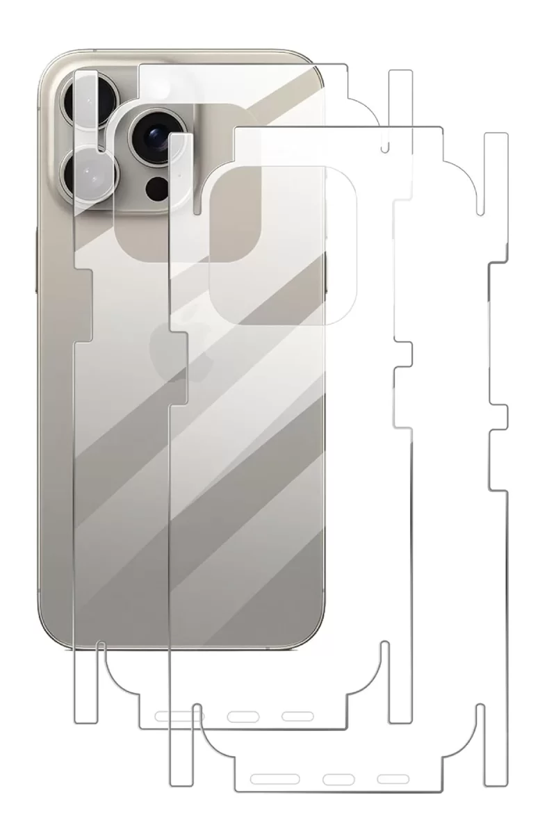 Newface Apple iPhone 16 Pro Max 360 Full Body Arka Koruyucu