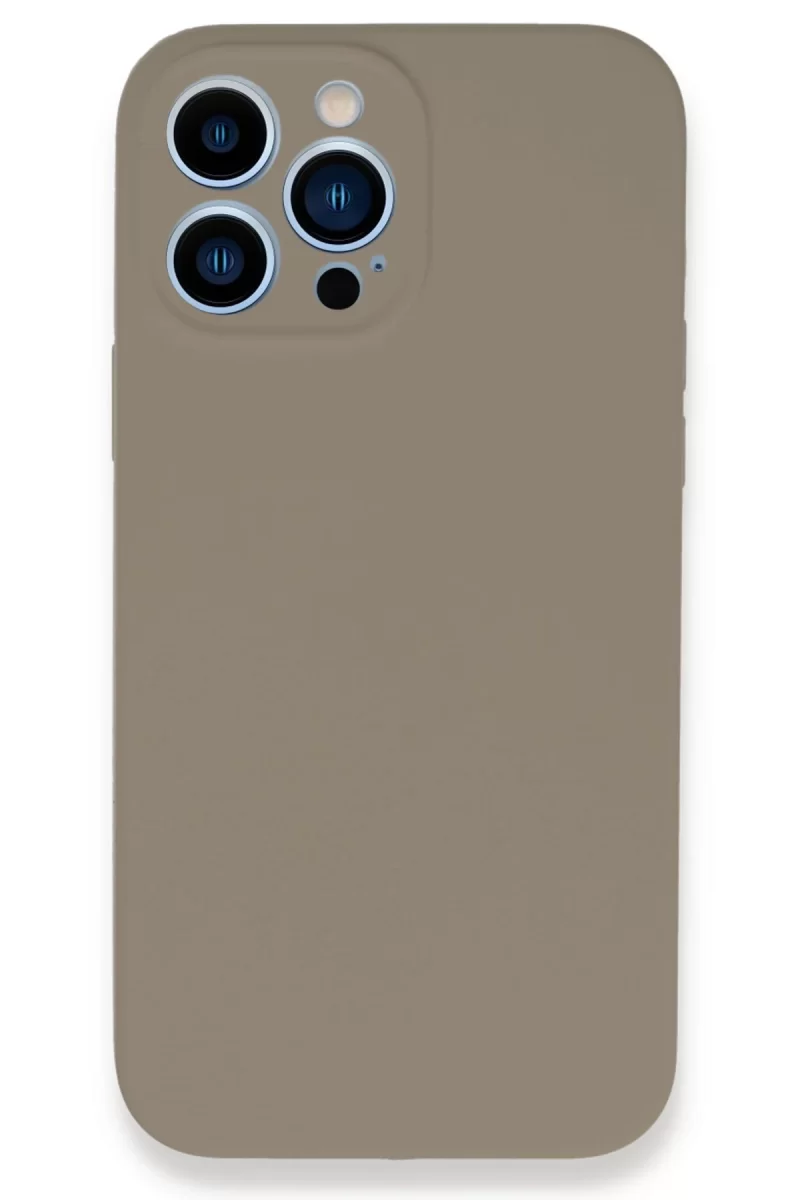 Newface Apple iPhone 13 Pro Kılıf Lansman Legant Silikon - Bej