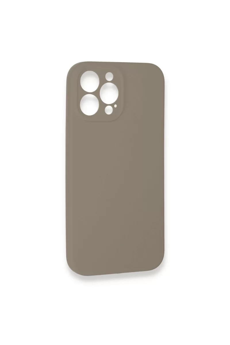 Newface Apple iPhone 13 Pro Kılıf Lansman Legant Silikon - Bej