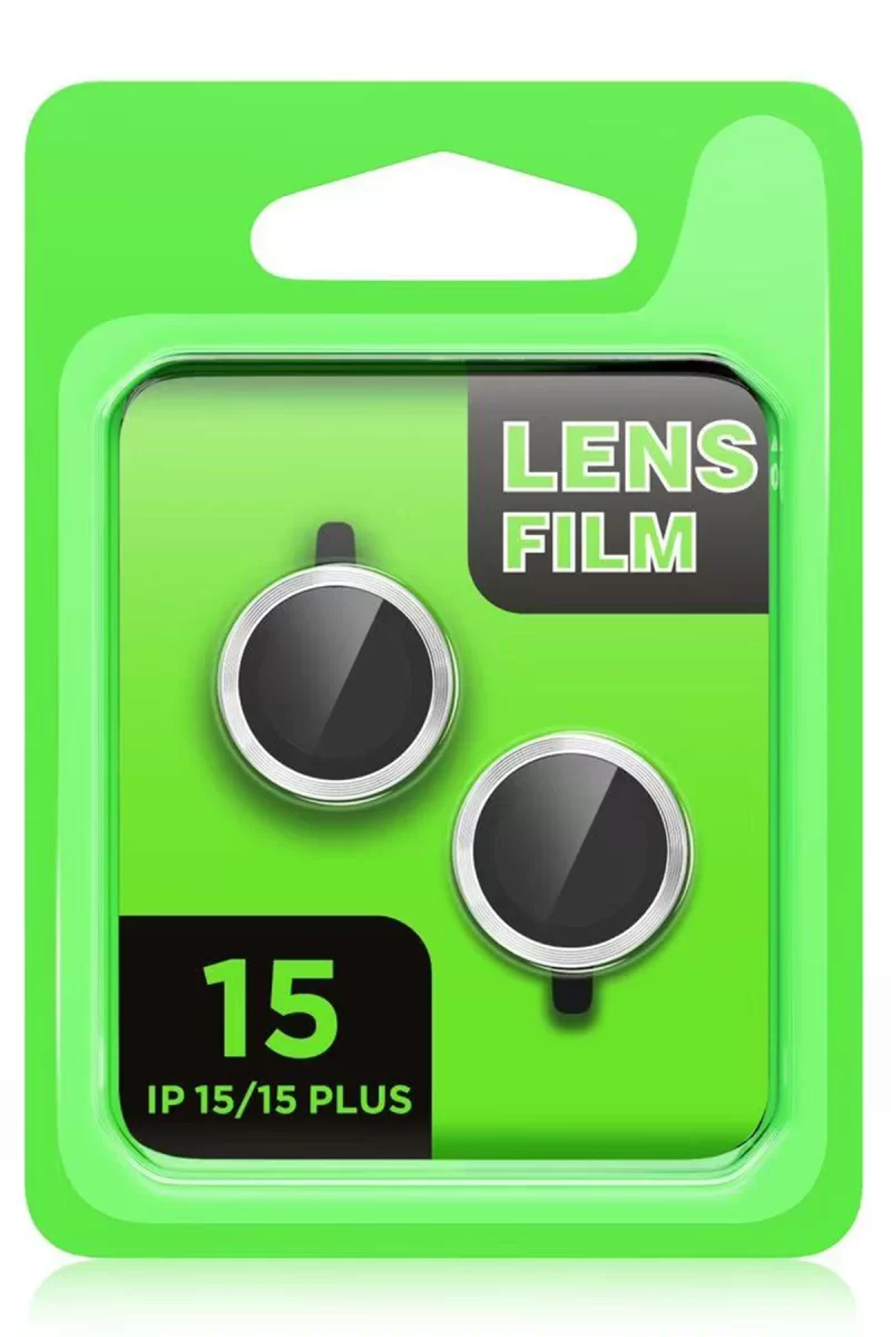 Newface Apple iPhone 15 Raze Metal Kamera Lens - Sarı