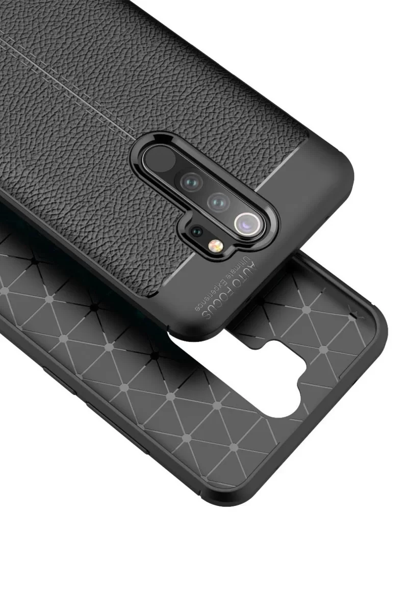 Newface Xiaomi Redmi Note 8 Pro Kılıf Auto Focus Kapak - Kırmızı