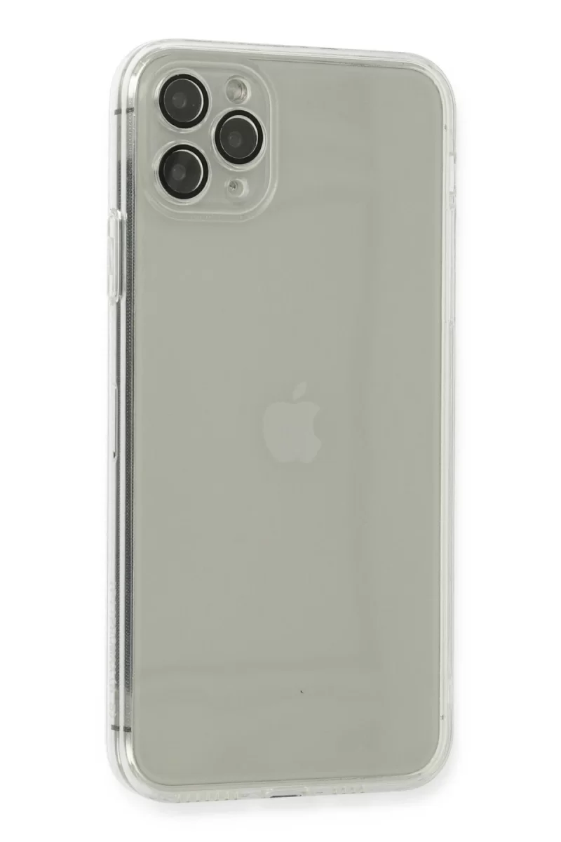 Newface Apple iPhone 11 Pro Kılıf Fly Lens Silikon - Şeffaf