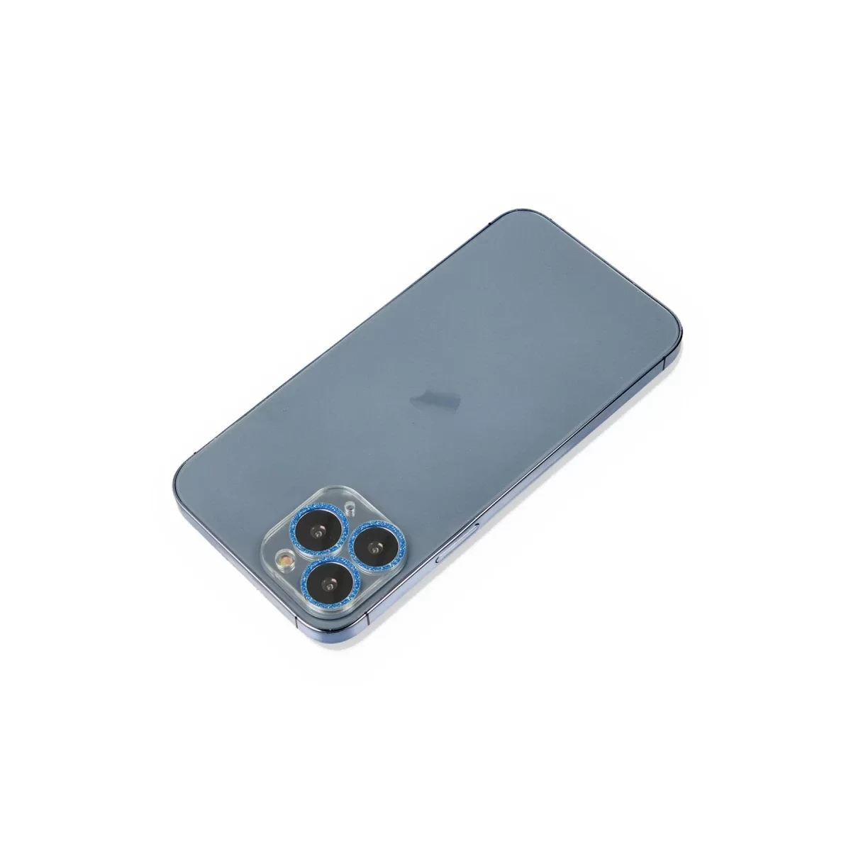 Newface Apple iPhone 11 Pro Max Shine Kamera Lens Koruma Cam - Mavi
