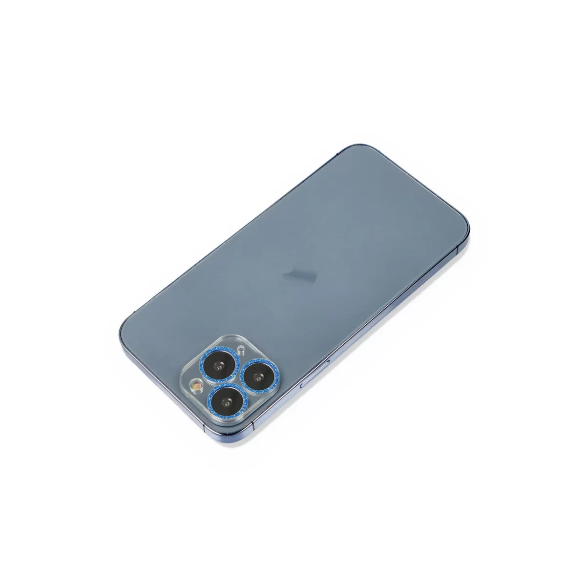 Newface Apple iPhone 11 Pro Max Shine Kamera Lens Koruma Cam - Mavi