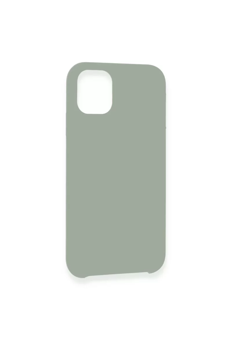 Newface Apple iPhone 11 Pro Max Kılıf Lansman Legant Silikon - Açık Gri
