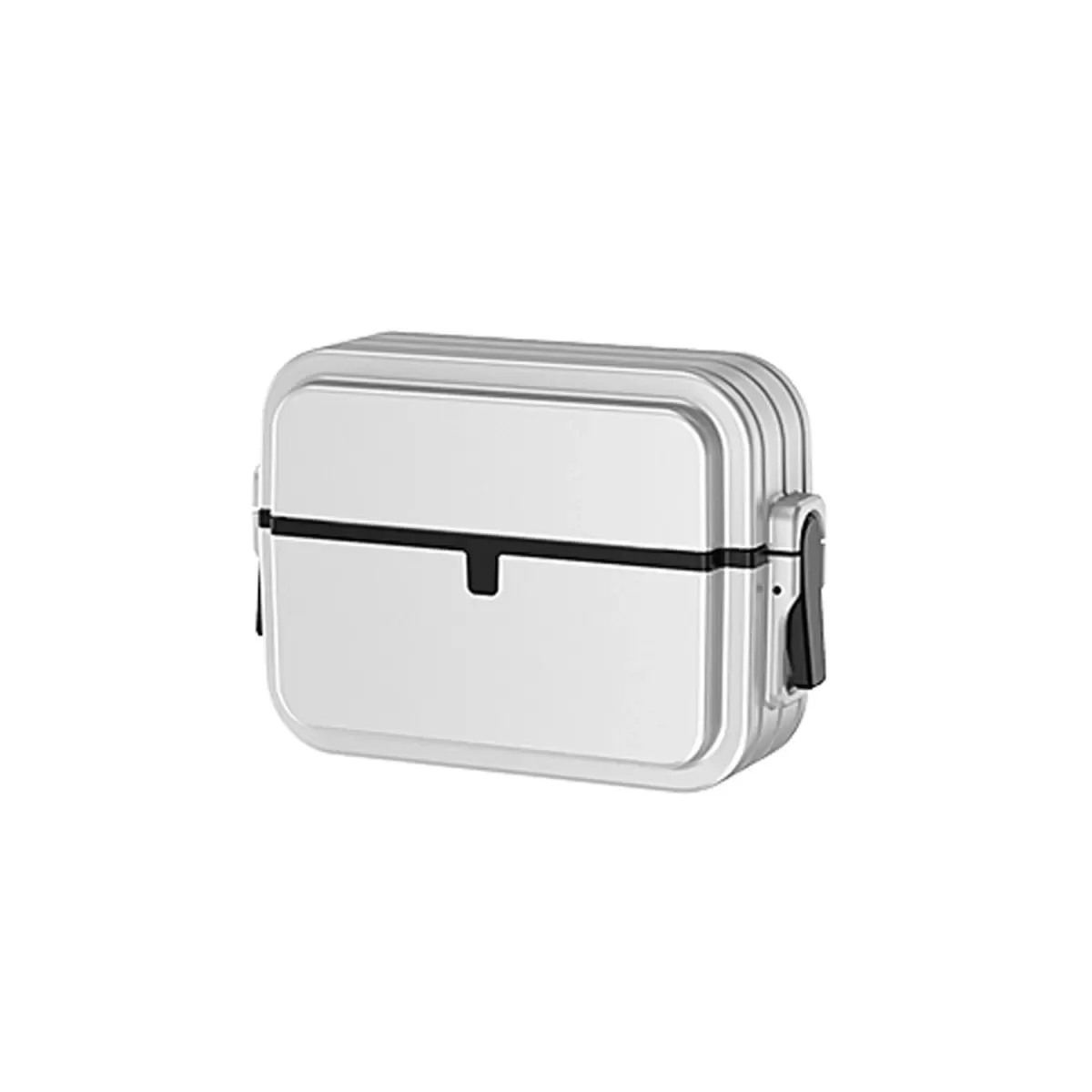 Newface Apple Airpods 3 (3.nesil) 404 Kilitli Kılıf - Gri