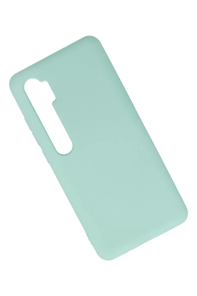 Newface Xiaomi Mi Note 10 Lite Kılıf Nano içi Kadife Silikon - Turkuaz